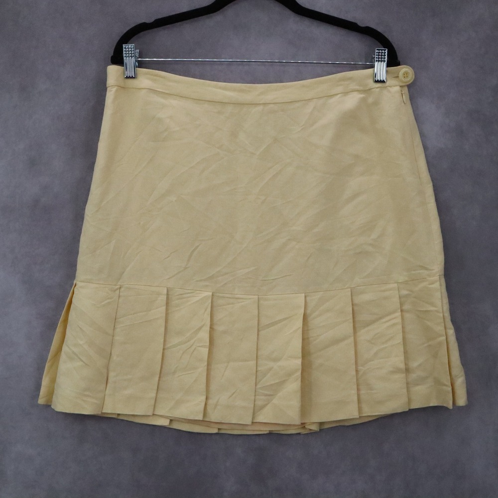 Ann Taylor Loft Pleated Mini Skirt Preppy‎ Tennis Schoolgirl Y2K Summer Chic 14